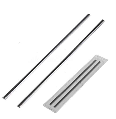 NO LOGO FMN-HOME, 2Pcs 12 HSS Planer Blades 793346-8 For Makita 2012NB 2012 Thicknesser Planer 306 X 8 X 2mm - Double Edged