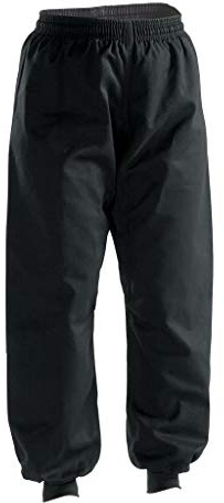 Century Kung Fu Cuffed Kung Fu Pants (3 (5'1-5'6 / 110-150lbs)) Black