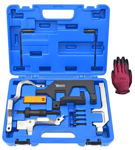 Yuesstloo Camshaft Alignment Timing Tool Kit, Engine Locking Timing Tool Compatible with BMW Mini Cooper R55 R56 R57 R60 N12 N13 N14 N16 N18 Peugeot 1.4 1.6, 117 440, 119 340, 119 590, 496 709