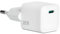 VulTech CC-120PDCUGWH Caricatore Universale Smartphone Tablet 20W GaN USB-C/Type-C PD3.0 QC3.0 PPS bianco - dimensioni compatte