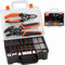 PEBA Premium Crimpzangen Set inkl. 24 Stile Dupont 2,54mm/JST-XH/JST-SM 2,5mm Stecker - Profi Zange 0,03-0,5mm² für Dupont,JST-XH/SM/SYP/PH,KF2510,TE- Stecker (Crimpzange für 2.0-3.0mm Pin Stecker)