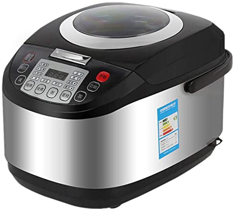 oUyOo Arrocera con Calentamiento por Inducción (IH) Y Bol De Cerámica, 7 Funciones De Cocción Arroz, 4 Funciones Multicocina, Pantalla LED (5L)