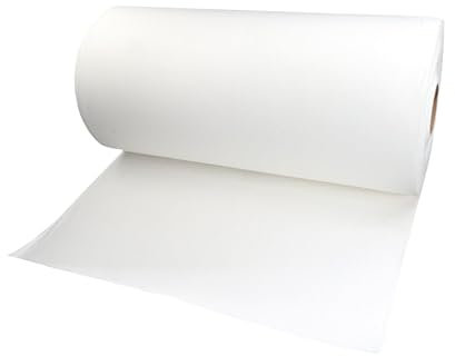 Keramikfaserpapiere, Hitzeschutzmatte, DIY Keramikwerkzeug für Schmelzglasschmuck(61x100cm/24x39.3in,0.6cm)