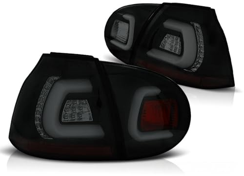 LED LightBar Rückleuchten in schwarz smoke für VW Golf 5 V 10.2003-2009