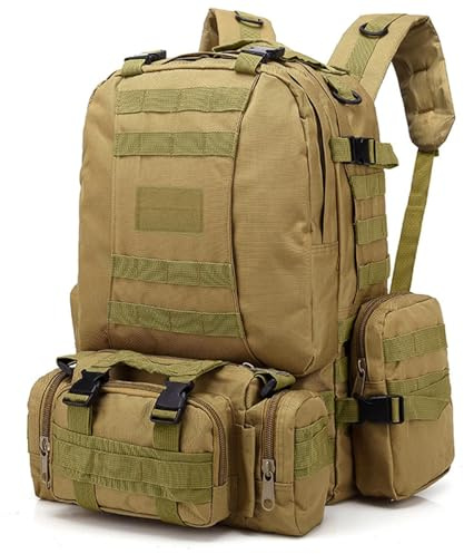 aiGear 55L Tactical Backpack Rucksack with Molle System