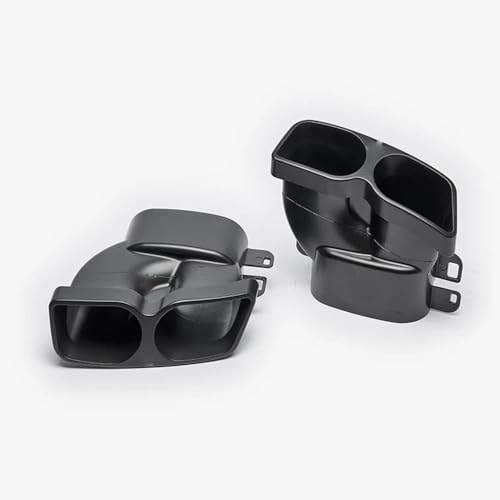 KEAAN 2 Stück Auto Auspuffendrohre Schalldämpfer Spitze für Mercedes Benz W205 W213 C E Class, Auto Auspuffblenden Endrohrblenden Auspuff Blende Endrohr Auto Zubehör