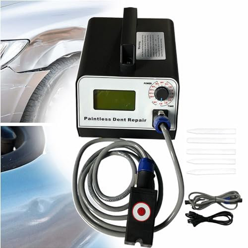 forplubossmmp Máquina De Reparación De Abolladuras De Automóviles, Máquina Calentadora por Inducción para Eliminación De Abolladuras De Carrocería, Herramientas para Quitar Abolladuras