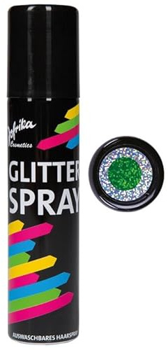NEU Color-Glitter-Haarspray, 100ml, grün