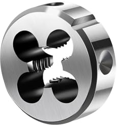 FADGOOD Filiera Per Filettatura Destra 1pc Utensile Per Filettatura Metrica In Acciaio Legato Filiera Per Filettatura Metrica Per Riparazione E Maschiatura Di Macchine Utensili,M27x3