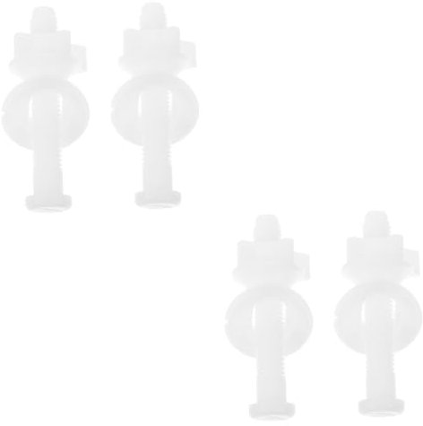 UKCOCO 4pezzi Bulloni Per Sedile Wc Con Rondelle Viti Di Fissaggio Per Copriwater Facili Da Installare Resistenti Alla e Stabilità Garantita