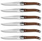LAGUIOLE HERITAGE Coffret de 6 couteaux Laguiole Héritage Made in France Bois Foncé