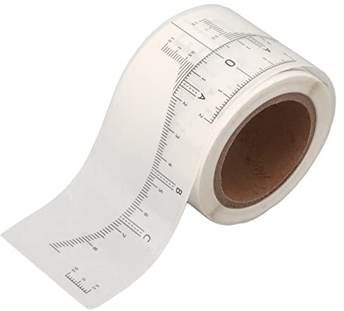 Generic Ögonbrynsformare Linjalklistermärke Stark Viskositet Enkel Hantering för Microblading Design Ögonbrynsform 50 St Transparent