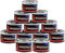 12x Eversmoke Sicherheits Premium Bio Brennpaste Brenngel Chafing Dish Speisenwärmer (12 Dosen je 200g)