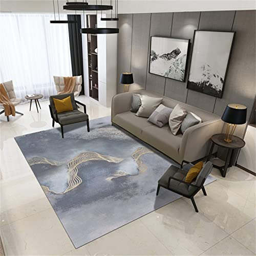 RUGMRZ Sitzecke Wohnzimmer Teppich Wohnzimmer Mit Abstraktem Raster Spiel Teppich mädchen grau bunt fleckerlteppich sitzecke Wohnzimmer Teppich küche teppich200x300CM