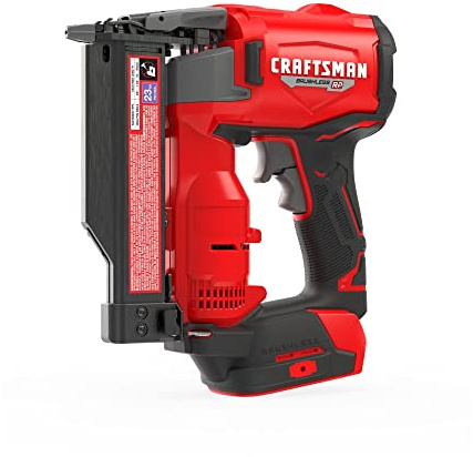CRAFTSMAN V20 RP Pin Nailer, Nail Gun, 23GA, For 5/8-1-3/8 inch Pin Nails, Bare Tool Only (CMCN623B)