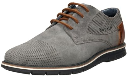 bugatti 331-9711K Herren Schnürer, Grey, 44 EU