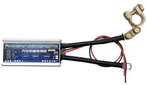 Wernfale Interrupteur D'Isolation de la Batterie de Voiture 1000A 12V, Interrupteur Principal D'Isolation, Fournitures Automobiles en Plastique, Interrupteur Principal Étanche pour L'Alimentation.