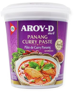 Aroy-D Curry Paste Panang 200g – Authentic Thai Panang Curry Paste for Creamy & Flavourful Dishes