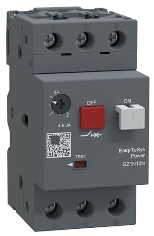 Interruttore automatico termico e magnetico GZ1N10N 4-6,3A GZ1N