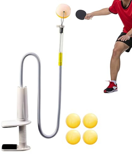 Tischtennis Trainingsroboter - Trainer Instrument | Trainingsgerät für Tischtennis - für Sohn Tochter Freunde Anfänger Experten Männer Frauen Mädchen Jugend Teens 187/200
