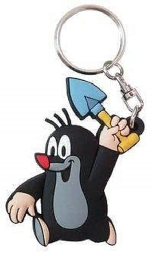 TRÖTSCH -Der kleine Maulwurf | 3D Schlüsselanhänger Schaufel: Taschenanhänger Schlüsselringanhänger