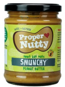 Proper Nutty Nowt But Nuts Peanut Butter [280g] x 6