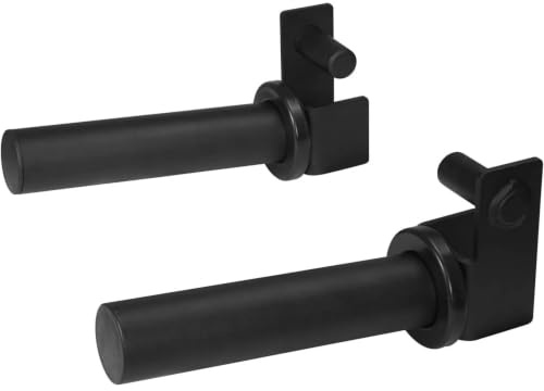 Yes4All Hantelscheibenhalter Befestigung, Hantelscheibenaufbewahrung für Power Rack/Power Cage 2x2 & 3x2 inch - Passend für 2 Zoll Olympische Hantelscheiben