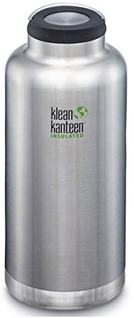 Klean Kanteen TKWide Isolierflasche, Edelstahl, Loop Cap
