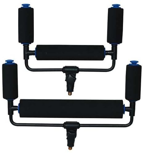 Colmic Rulli Poggia Canna da Pesca Bar Roller Lunghezza 23 cm Roubasienne