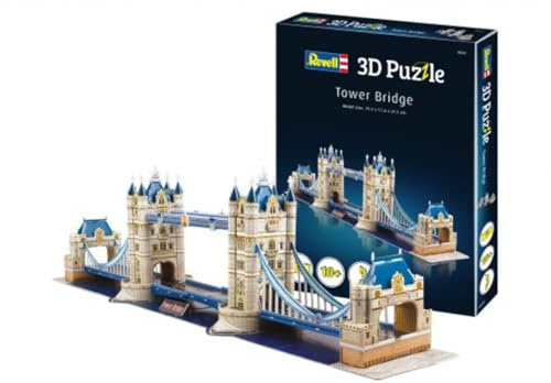 Revell Scale Modell KOMPATIBEL MIT Puzzle 3D Tower Bridge mm 175x795 RV00207