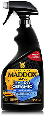 Maddox Detail - Hydro Ceramic 500 ml | Sigillante Vernice Auto | Lucidante Auto e Protezione Ceramica Idrofobica | Repellente all'Acqua e Raggi UV | Strato Protettivo Duraturo | Coating Ceramico Auto