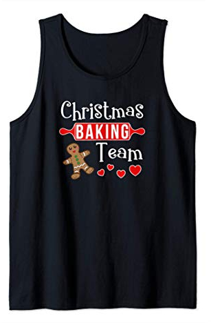 L'équipe de pâtisserie de Noël en pain d'épice Débardeur