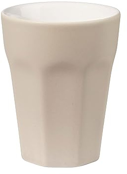 ASA Selection ti amo Colore Becher Espresso, Espressobecher, Kaffeetasse, Tasse, Steingut, Limestone, 100 ml, 5079228