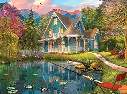 Jigsaw Puzzles for Adults 500 Piece Villa 20.5 x 15 Inch Jigsaw Puzzles for Adults Educational Game Challenge Toy 500 Pieces Puzzles for Adults