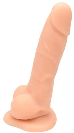 Consolador de 7 pulgadas, Consolador de silicona, Consolador con ventosa, Juguete sexual con consolador realista