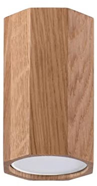famlights Deckenstrahler Deckenspots & Aufbaustrahler Deckenspot Zayn in Eiche 100mm Skandinavisch Modern ZAKE GU10 Holz Wohnzimmer Esszimmer |