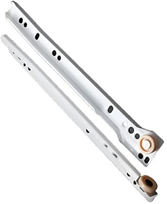 Guide con cuscinetti a rulli 250 mm 300 mm 350 mm 10 pollici 12 pollici 14 pollici Cassetto scorrevole per tastiera sotto la piattaforma della scrivania Cassetto con rotelle Guide per cassetti inferio