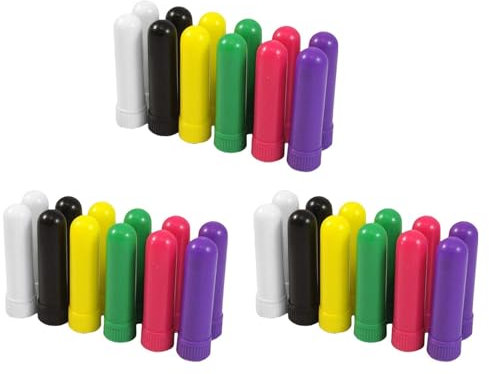 Uhidka 36PCS New AromatherapieöL Aromatherapie Blank Nasal Inhalator Stick Portable