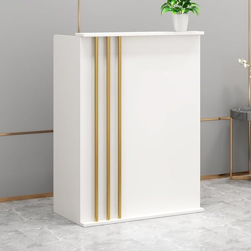 Büro-Empfangstheke, kleine Empfangstheke für kleine Räume, Moderne Empfangstheke, für Salon-Lobby-Kassenbüro