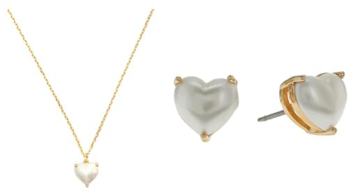 Kate Spade New York My Love Pendant & Studs, Pearl