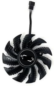 BDAKQJV Scheda Grafica Ventola di Raffreddamento PLA09215S12H da 82 mm Compatibile con ventole di Raffreddamento delle schede Video grafiche RTX 2070 2080 Super Gaming RTX 2080Ti(Black B-Fan)