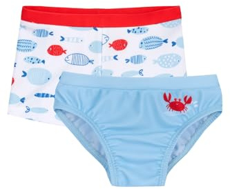 Chicco Maillot de Bain Bébé garçon Ensemble de Boxer et Slip NOS