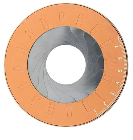 Circle Drawing Maker Tool, Circular Diameter Measuring Tool, Stainless Steel Pipe Diameter Measurement Tools, Adjustable Circle Drawing Tool for Woodworking(1pcs)