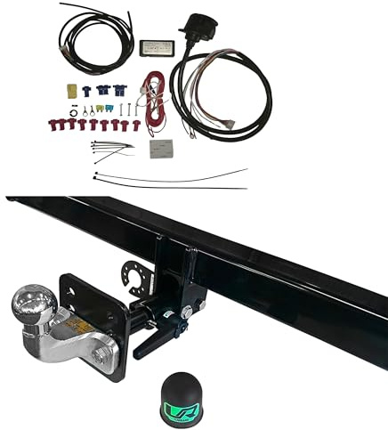 ENGLISH LISTING Detachable Flange Towbar+ 7Pin Universal Wiring For Jeep GLADIATOR 10/19-