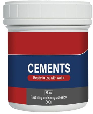Cement Ready Mixed for Outdoor | Concrete Mix Bundle for Fence Post Repair | Crack Filler & Floor Repair Cement Quick Dry | Versatile Cement Filler & Sealant, for Patios, Sidewalks