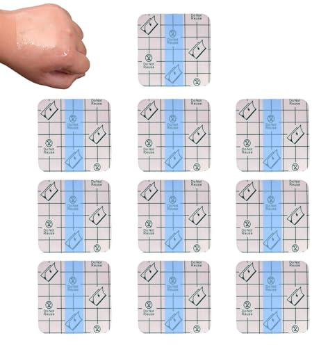 Bandage imperméable - Bande de bandage imperméable pour la protection des plaies - 10 pièces de ruban adhésif transparent pour pansement pour la natation