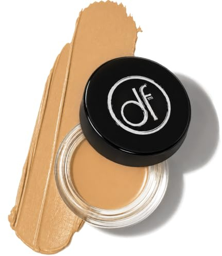 Waterproof Concealer Cream, Full Coverage Waterproof Makeup, Color Match Promise by Dermaflage, 6g/.2oz (Bronze Medium)