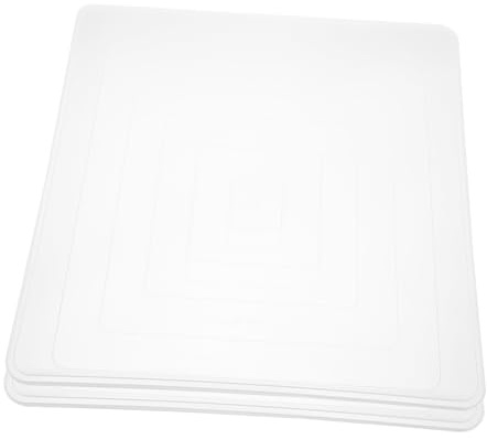 HANABASS Plateau D'égouttement pour Pot De Fleurs en Plastique Carré 40 Cm x 40 Cm, Lot De 2, pour Plantes D'intérieur Et Jardin, Récupérateur d'eau, Solide Et Adaptable