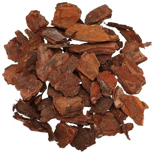 OATIPHO Material de Corteza Natural para Modelo de Paisaje DIY, 50 G Bolsa, Tamaño 18-30 Mm, Accesorios para Escenografía de Trenes en Miniatura y Construcción de Maquetas, Decoración