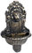 vidaXL Wandbrunnen Löwenkopf Design Bronze